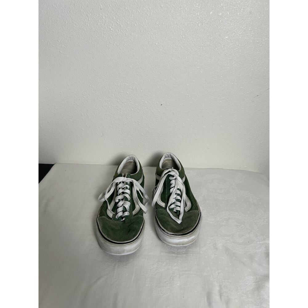 Deep Grass VANS Old Skool Green Streetwear Skater Men’s Size 10